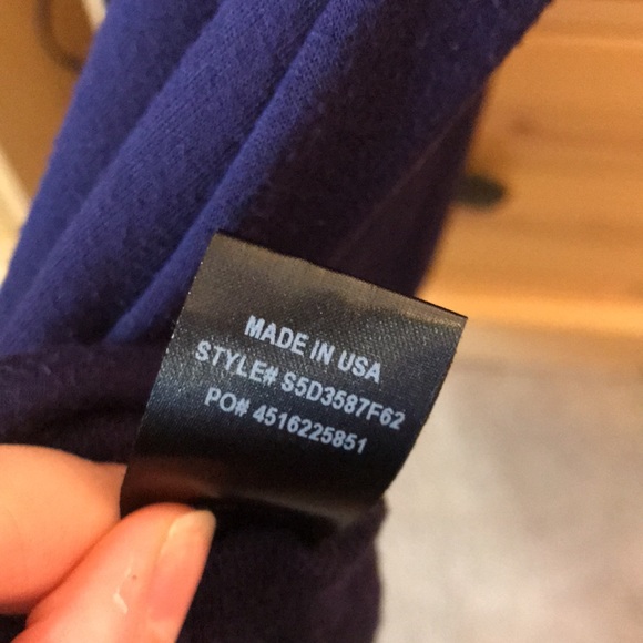 Lulus Jersey Knit Navy Cut Out Back T Shirt Dress Size Large - Picture 5 of 9